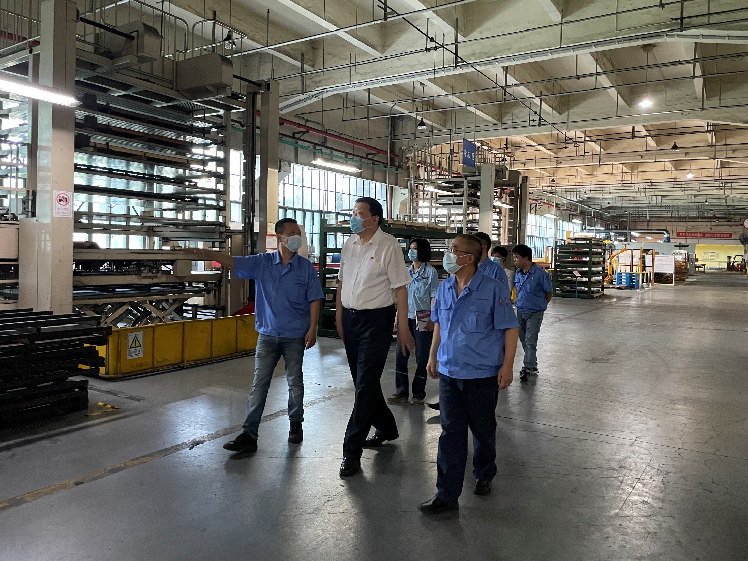 开元线上平台(China)官方网站集团党委书记李海滨一行调研开元线上平台(China)官方网站特冷与开元线上平台(China)官方网站中野