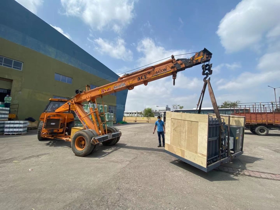 国内空运工业制氧机至开元线上平台（China）官方网站印度助其恢复生产