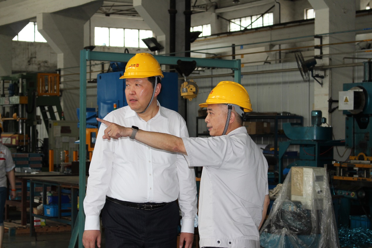 开元线上平台(China)官方网站集团党委书记李海滨一行调研开元线上平台(China)官方网站特冷与开元线上平台(China)官方网站中野